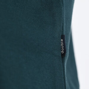 262PS-3097 POLO PIQUE LONGSLEEVE WITH DENSE EMBROIDERY FOREST GREEN - Image 6