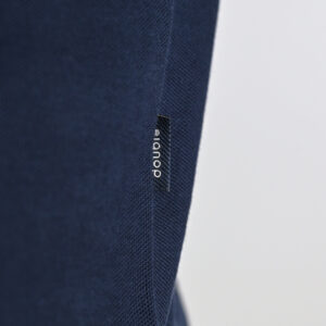 262PS-3097 POLO PIQUE LONGSLEEVE WITH DENSE EMBROIDERY NAVY - Image 6