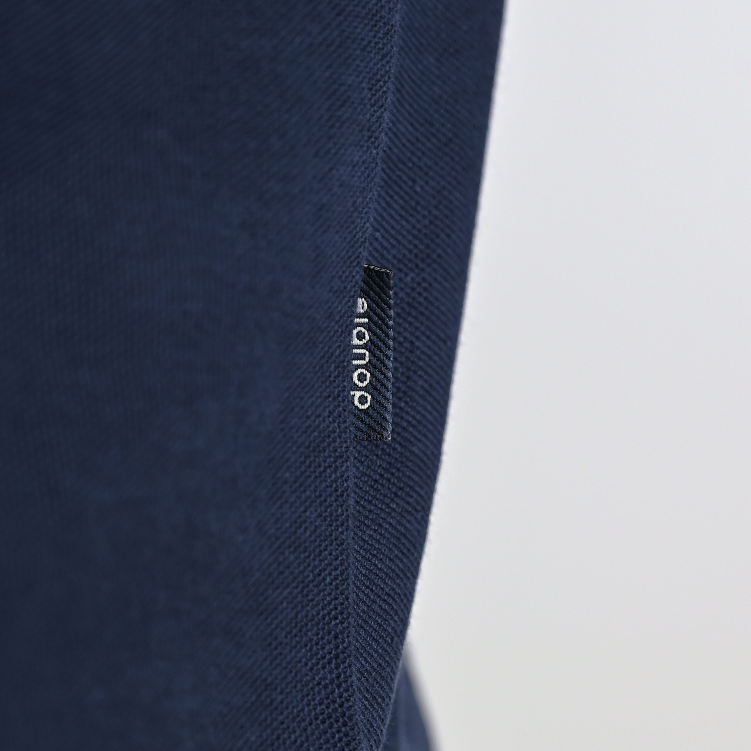 262PS-3097 POLO PIQUE LONGSLEEVE WITH DENSE EMBROIDERY NAVY - Image 6