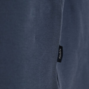 262PS-3097 POLO PIQUE LONGSLEEVE WITH DENSE EMBROIDERY STEEL BLUE - Image 6