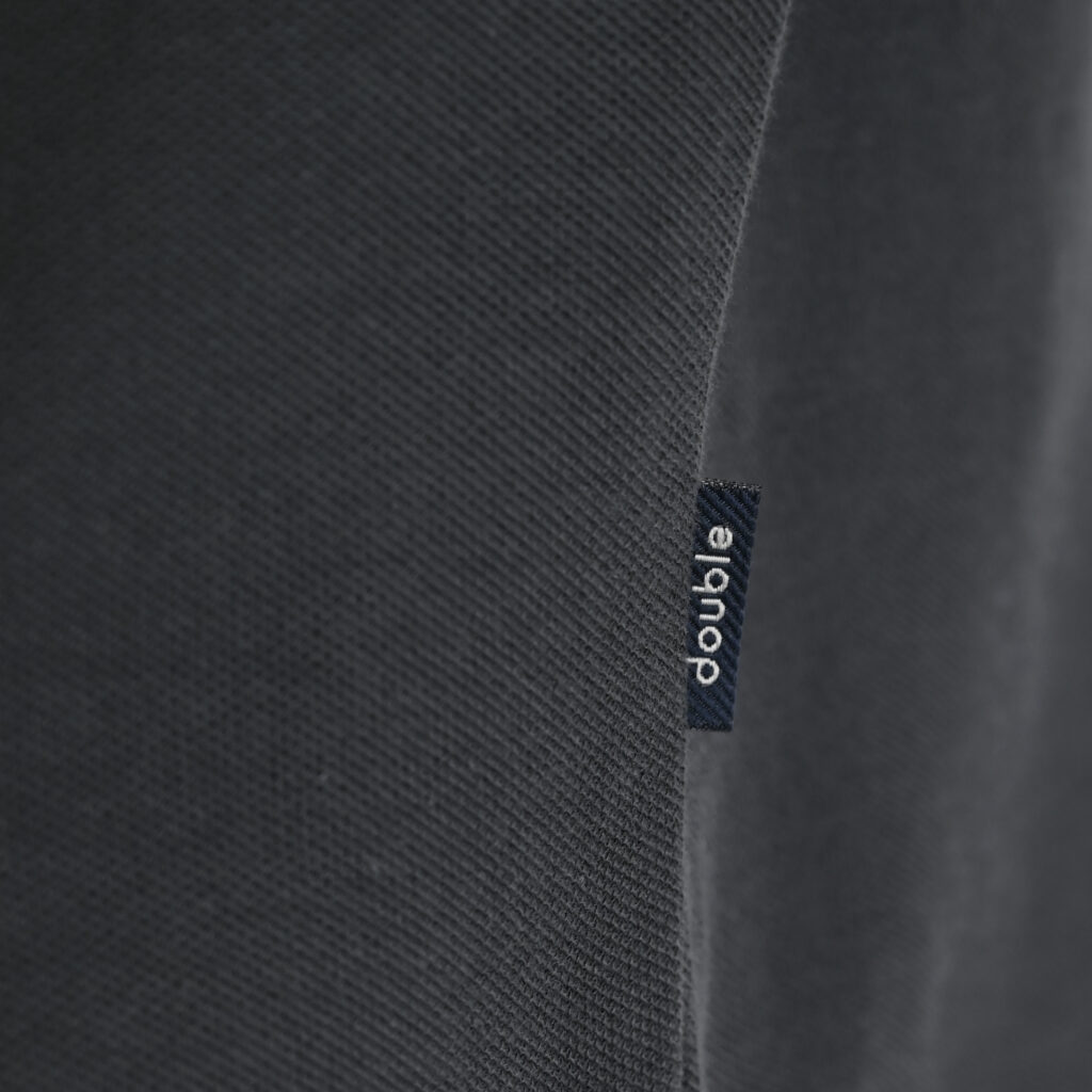 262PS-3098 POLO PIQUE LONGSLEEVE WITH TWO COLORED LAYER HIGH DENSITY PRINT DK KHAKI