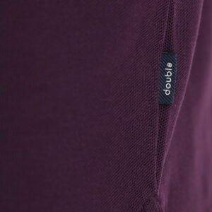 262PS-3098 POLO PIQUE LONGSLEEVE WITH TWO COLORED LAYER HIGH DENSITY PRINT DK RASPBERRY - Image 6