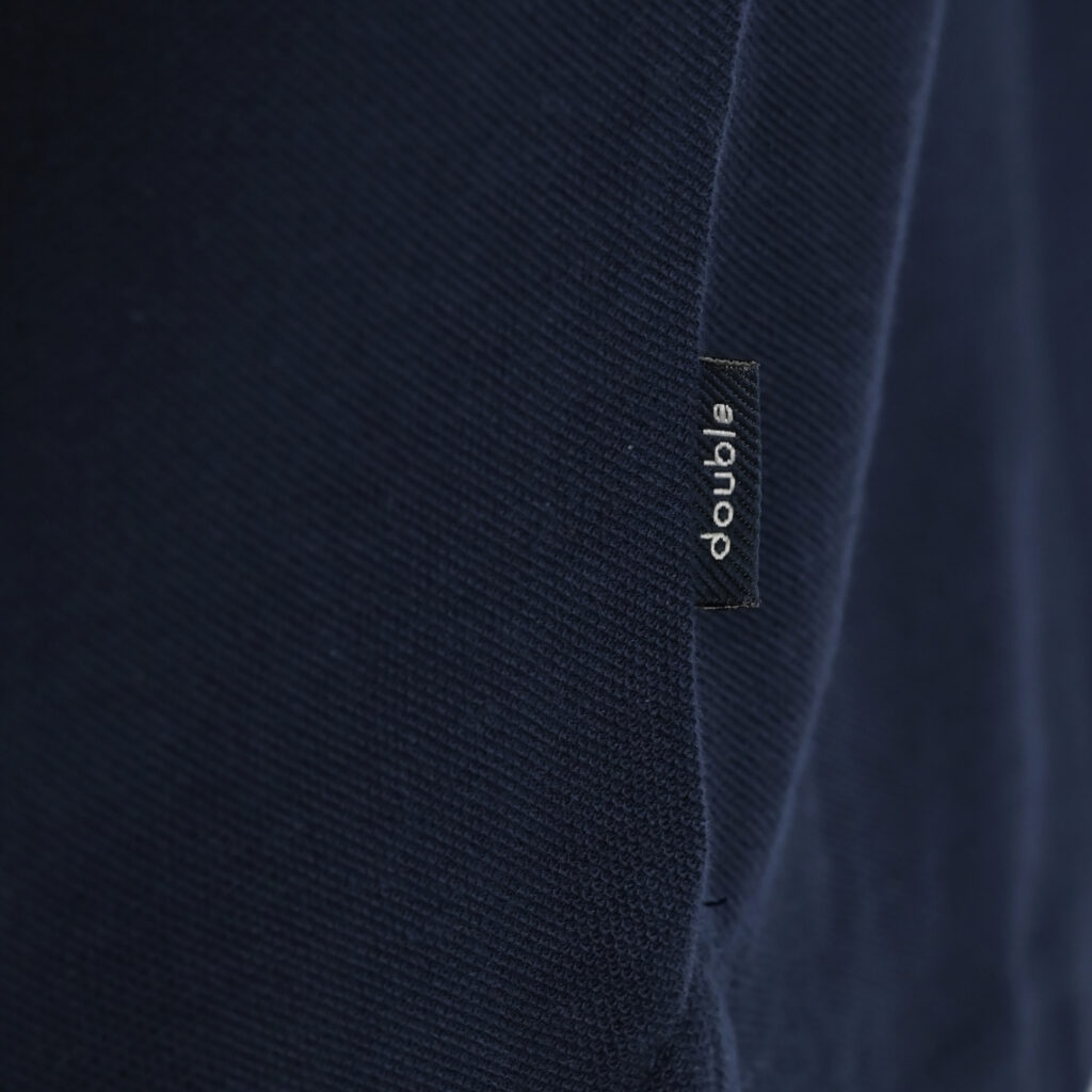 262PS-3098 POLO PIQUE LONGSLEEVE WITH TWO COLORED LAYER HIGH DENSITY PRINT NAVY