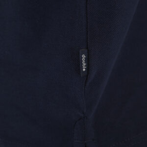 262PS-3099 POLO PIQUE WITH MAO COLLAR LONGSLEEVE AND HIGH DENSITY PRINT NAVY - Image 6