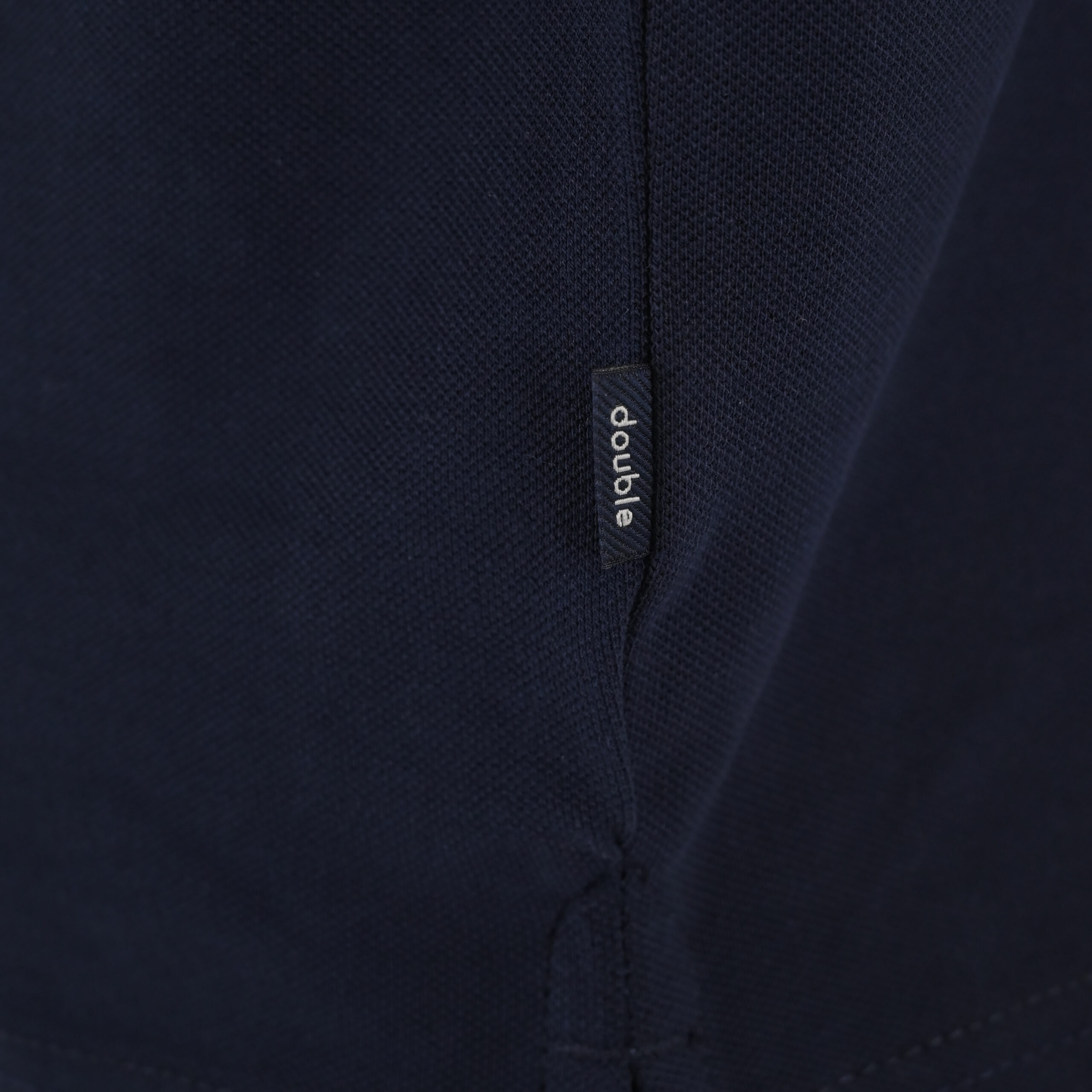 262PS-3099 POLO PIQUE WITH MAO COLLAR LONGSLEEVE AND HIGH DENSITY PRINT NAVY - Image 6