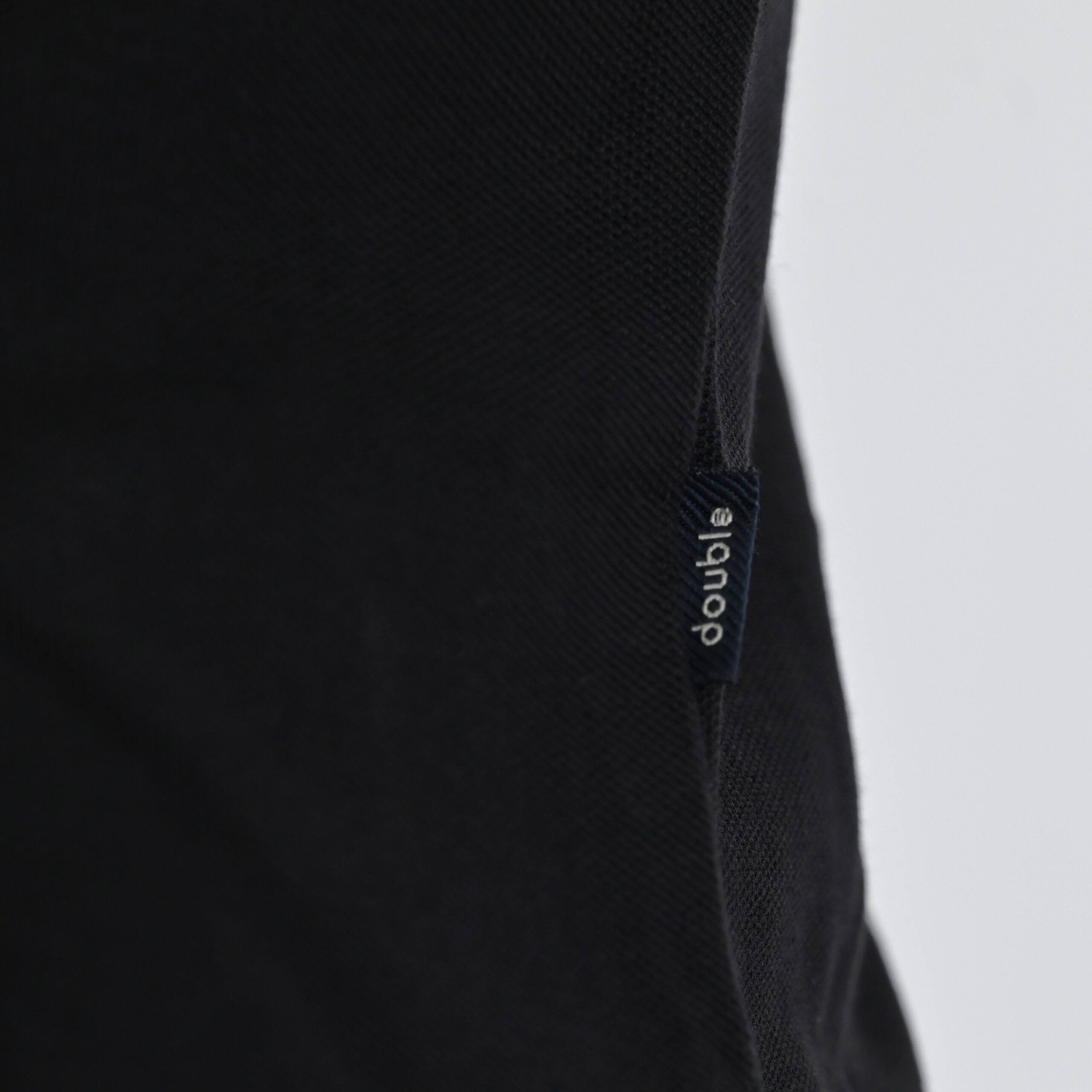262PS-3100 POLO PIQUE LONGSLEEVE WITH CHEST POCKET AND DENSE EMBROIDERY BLACK - Image 6