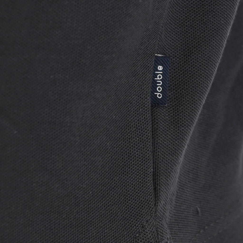 262PS-3100 POLO PIQUE LONGSLEEVE WITH CHEST POCKET AND DENSE EMBROIDERY DK KHAKI