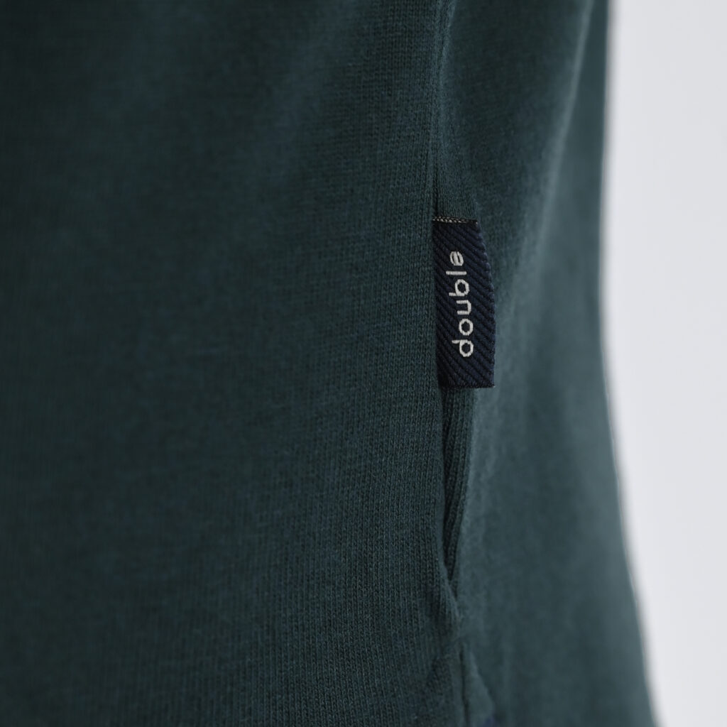 262PS-3102 POLO LONGSLEEVE (JERSEY FABRIC WITH PEACH FINISH) FOREST GREEN