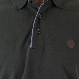 262PS-3102 POLO LONGSLEEVE (JERSEY FABRIC WITH PEACH FINISH) KHAKI - Image 5