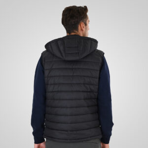 262SMJK-2104 JACKETS SLEEVELESS BLACK - Image 4