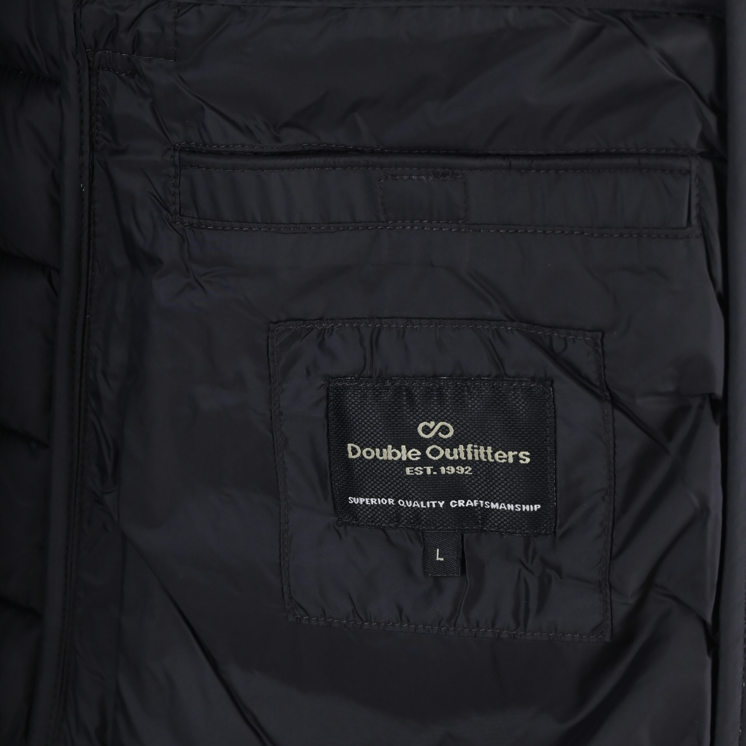 262SMJK-2104 JACKETS SLEEVELESS BLACK - Image 7