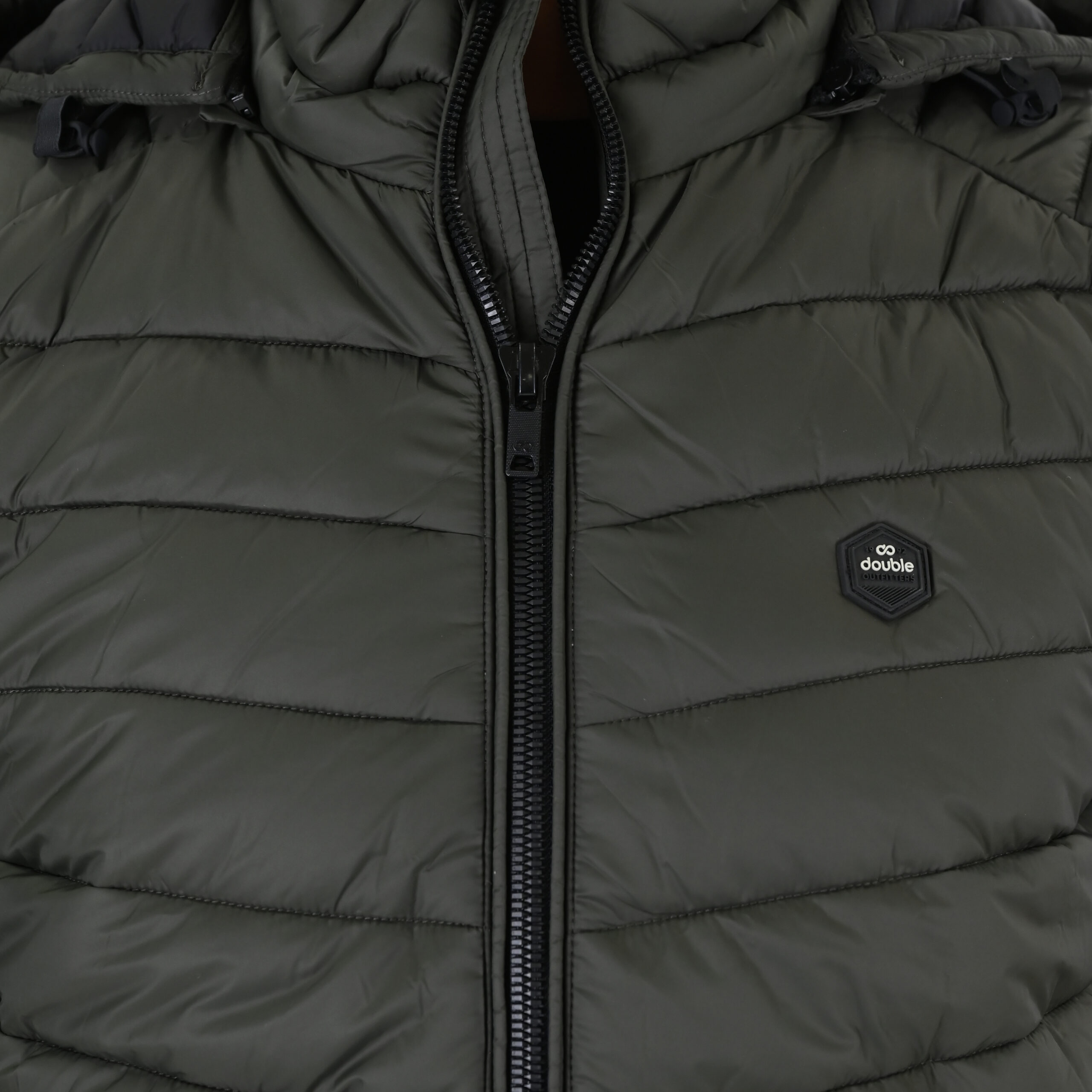 262SMJK-2104 JACKETS SLEEVELESS LEAF GREEN - Image 5