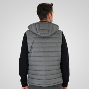 262SMJK-2104 JACKETS SLEEVELESS SMOKE GREY - Image 4