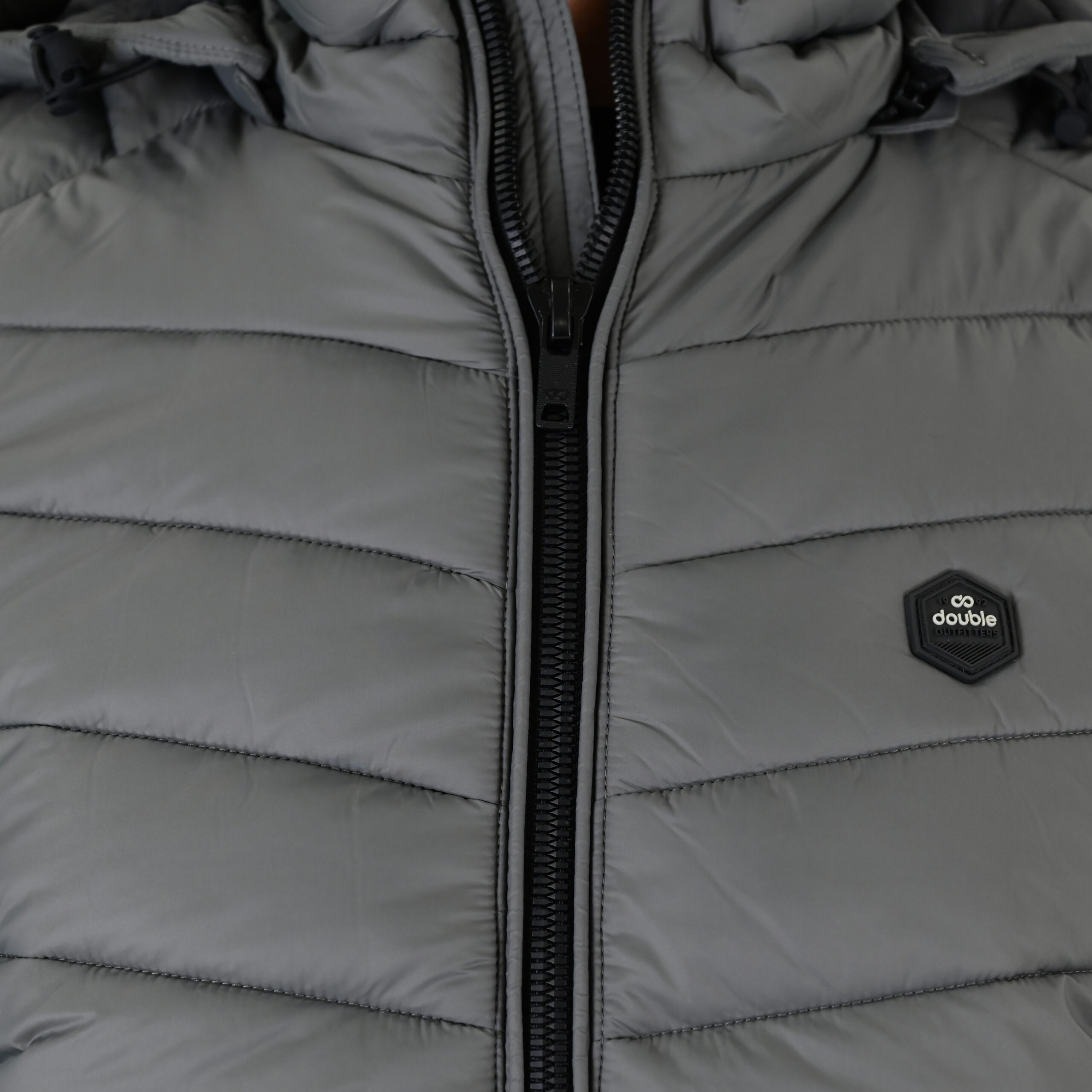 262SMJK-2104 JACKETS SLEEVELESS SMOKE GREY - Image 5