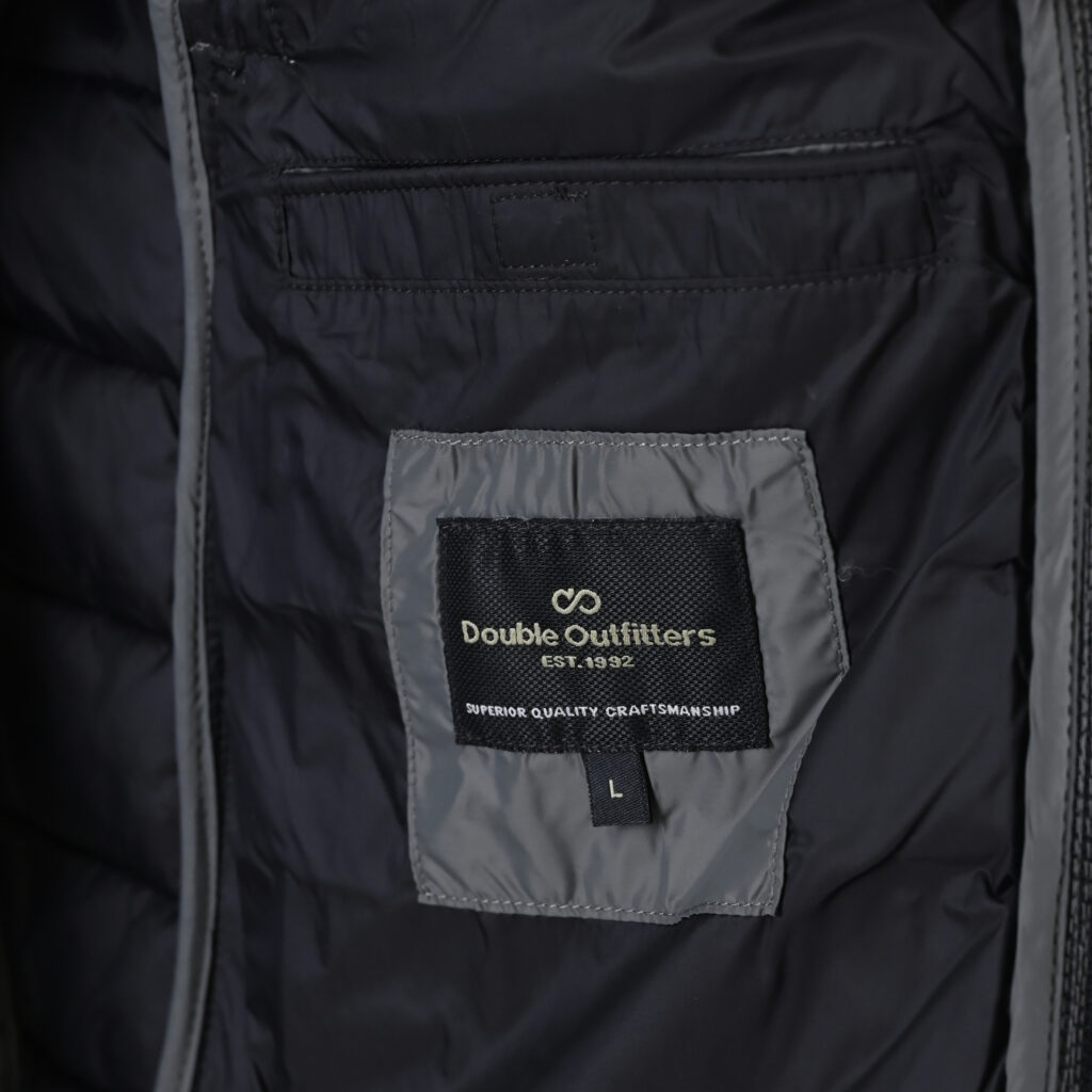 262SMJK-2104 JACKETS SLEEVELESS SMOKE GREY