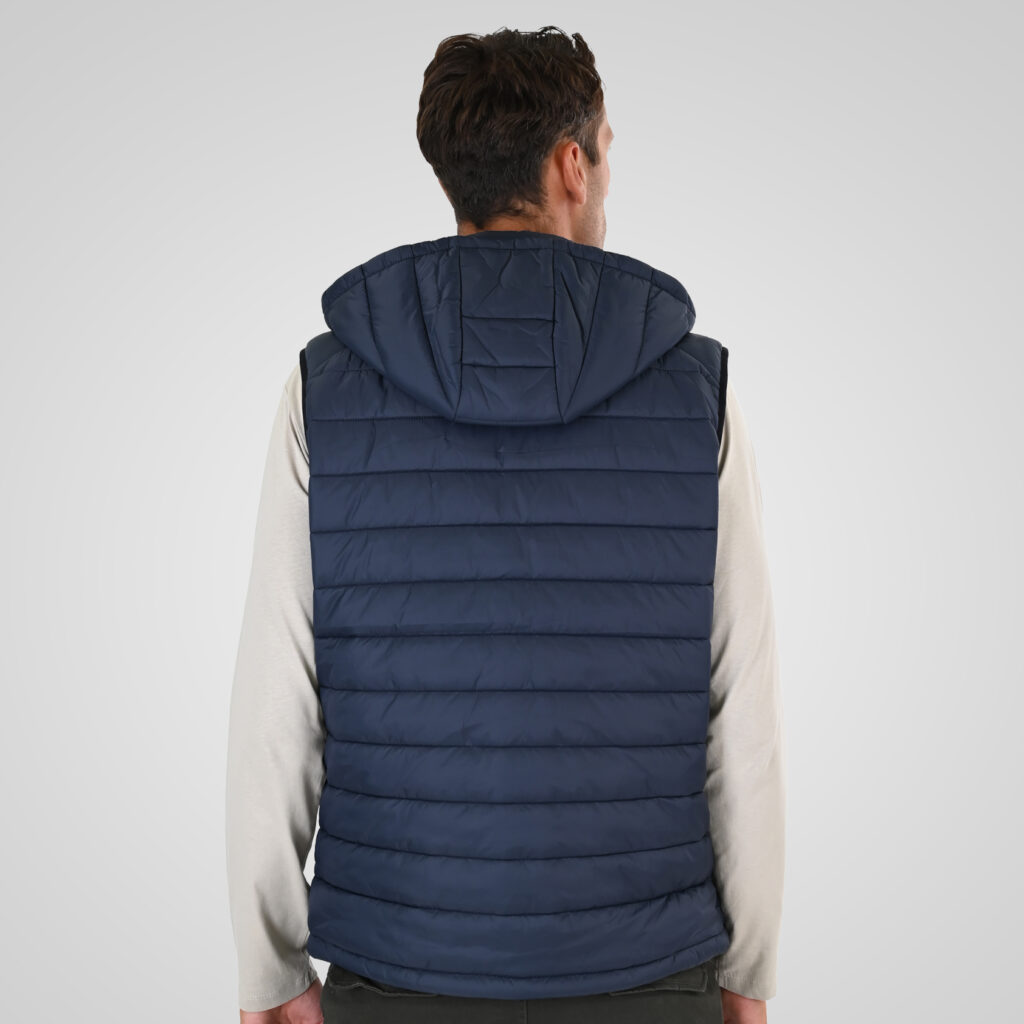 262SMJK-2104 JACKETS SLEEVELESS SPACE BLUE