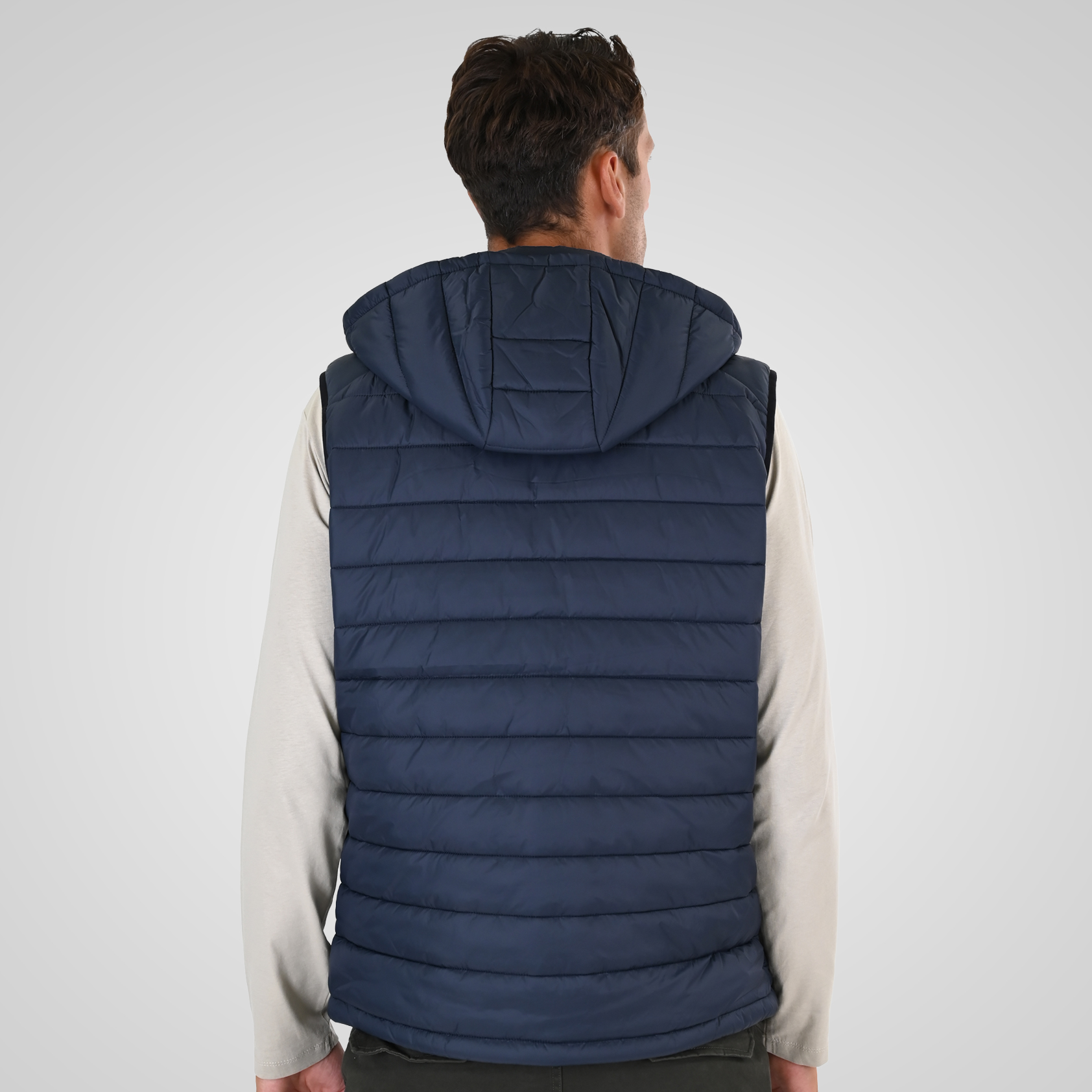 262SMJK-2104 JACKETS SLEEVELESS SPACE BLUE - Image 3