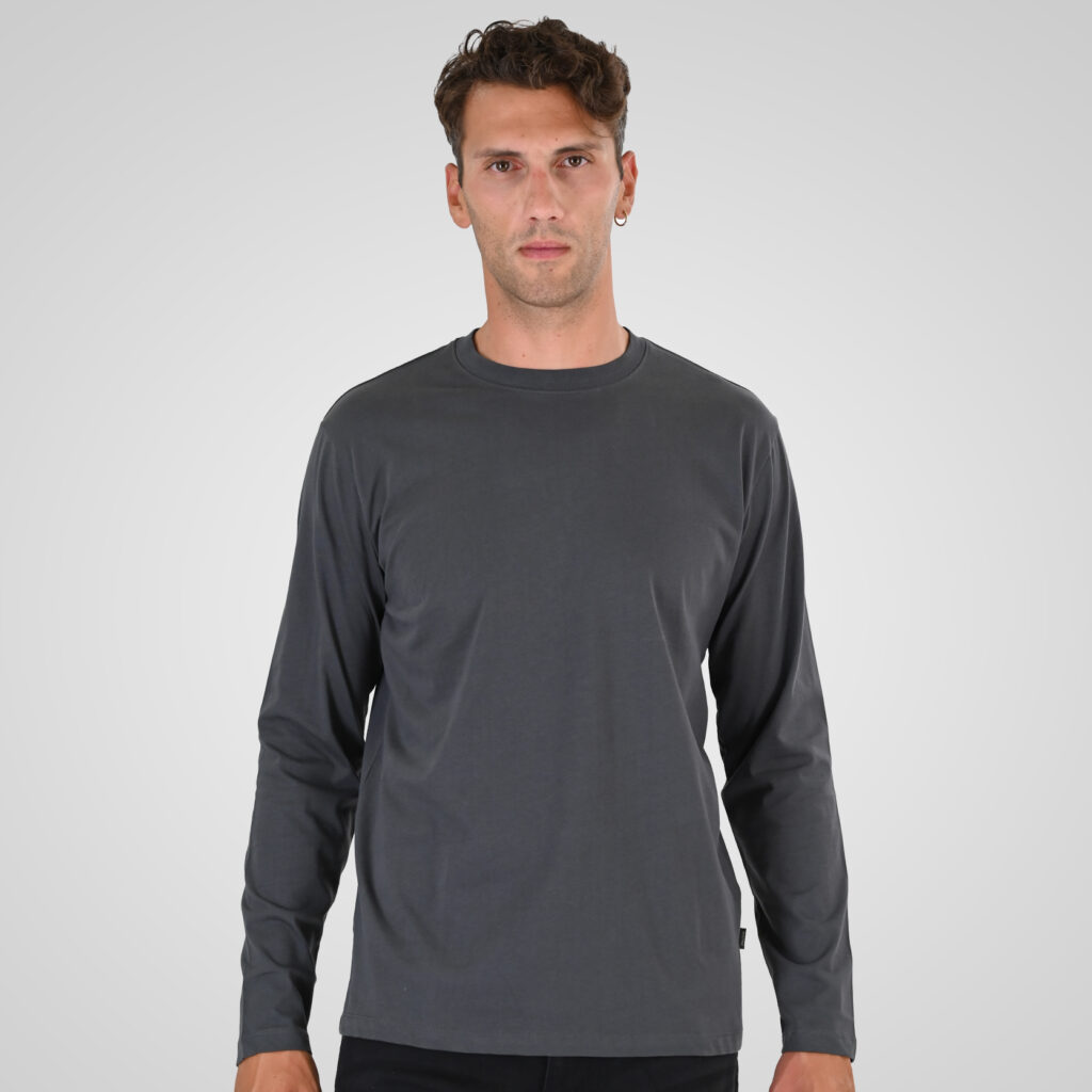 262TS-9170 T-SHIRTS LONGSLEEVE ANTHRACITE
