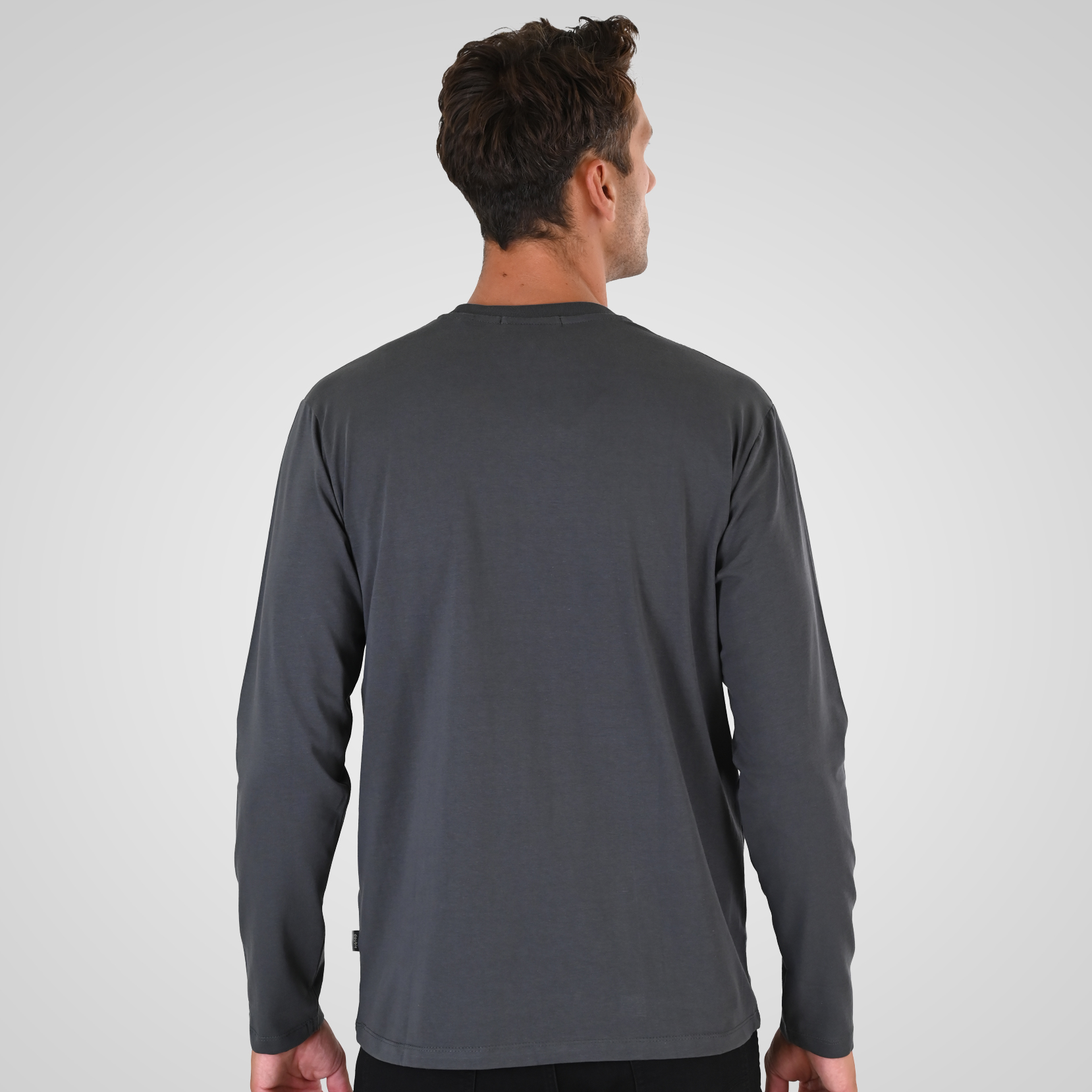 262TS-9170 T-SHIRTS LONGSLEEVE ANTHRACITE - Image 4