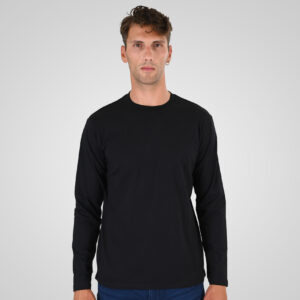 262TS-9170 T-SHIRTS LONGSLEEVE BLACK