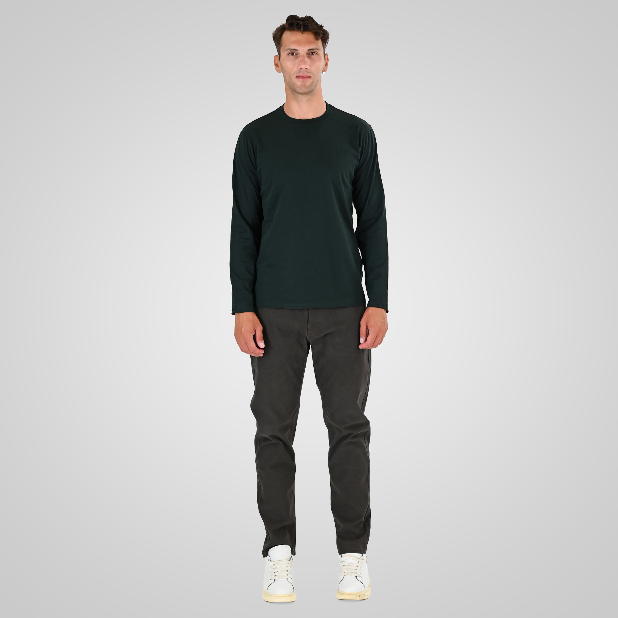262TS-9170 T-SHIRTS LONGSLEEVE FOREST GREEN - Image 2