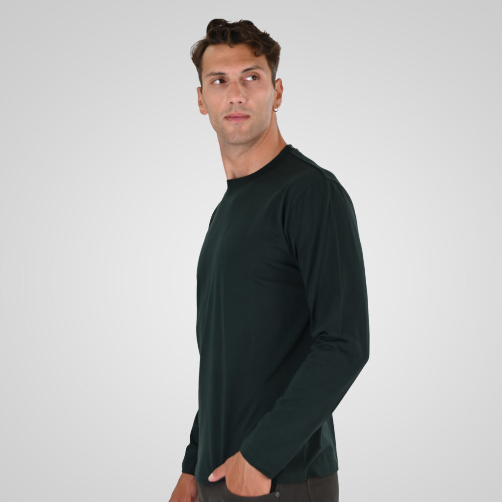 262TS-9170 T-SHIRTS LONGSLEEVE FOREST GREEN