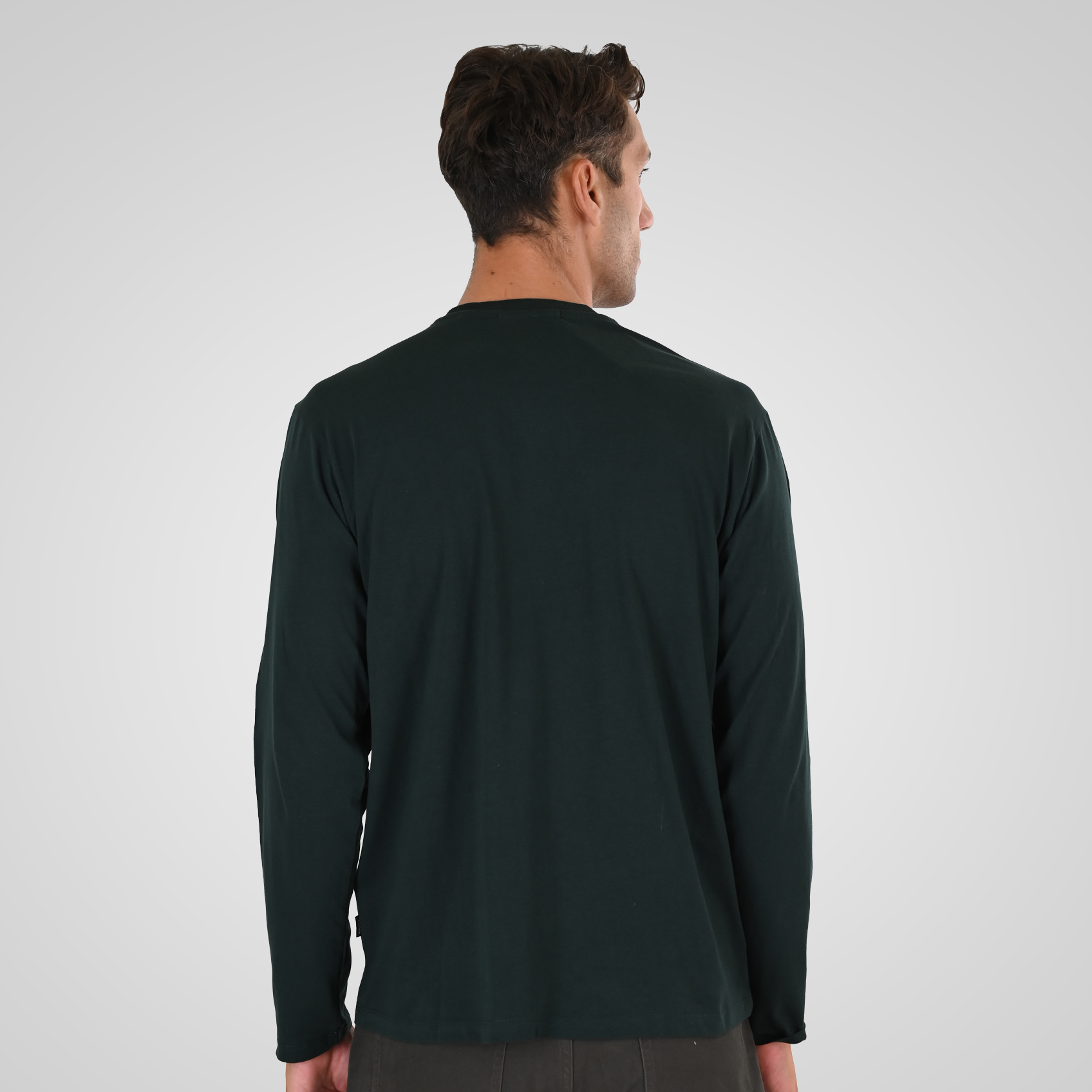 262TS-9170 T-SHIRTS LONGSLEEVE FOREST GREEN - Image 4