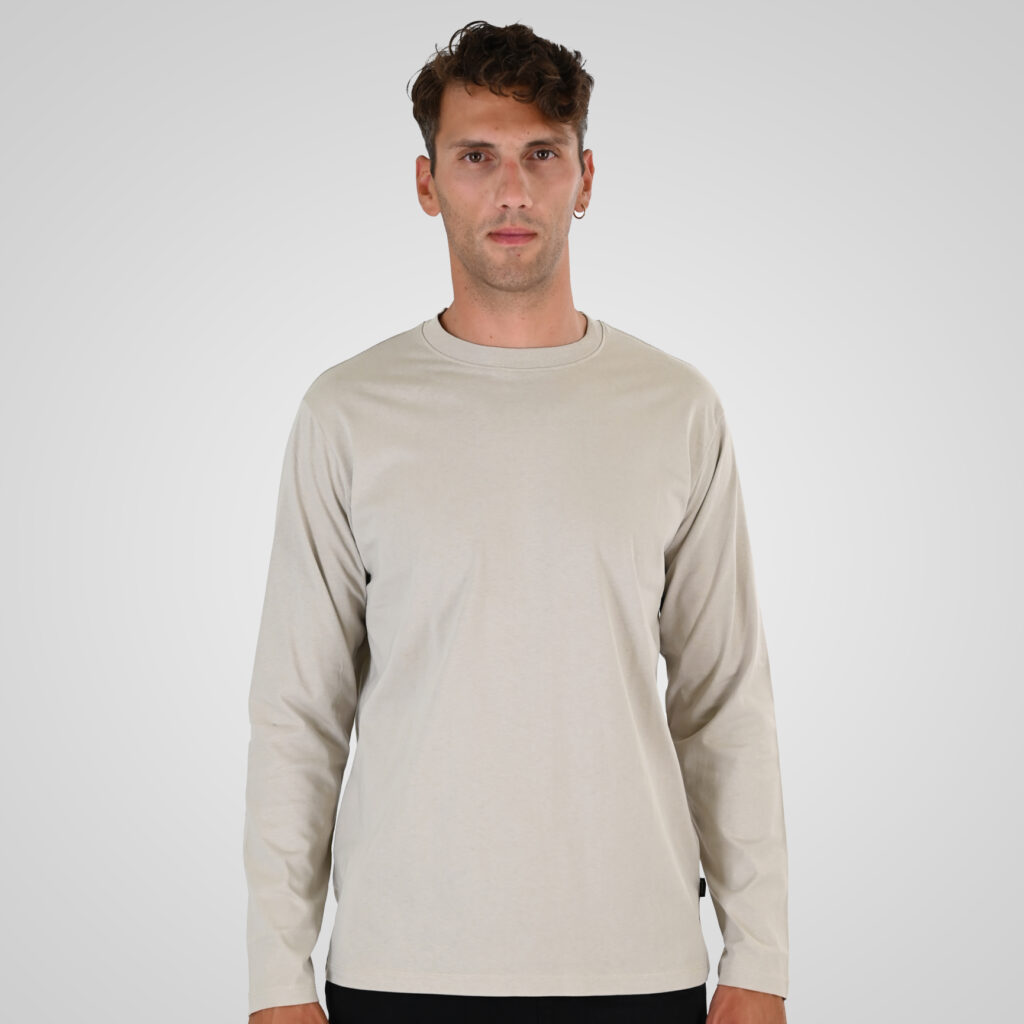 262TS-9170 T-SHIRTS LONGSLEEVE LT ASH