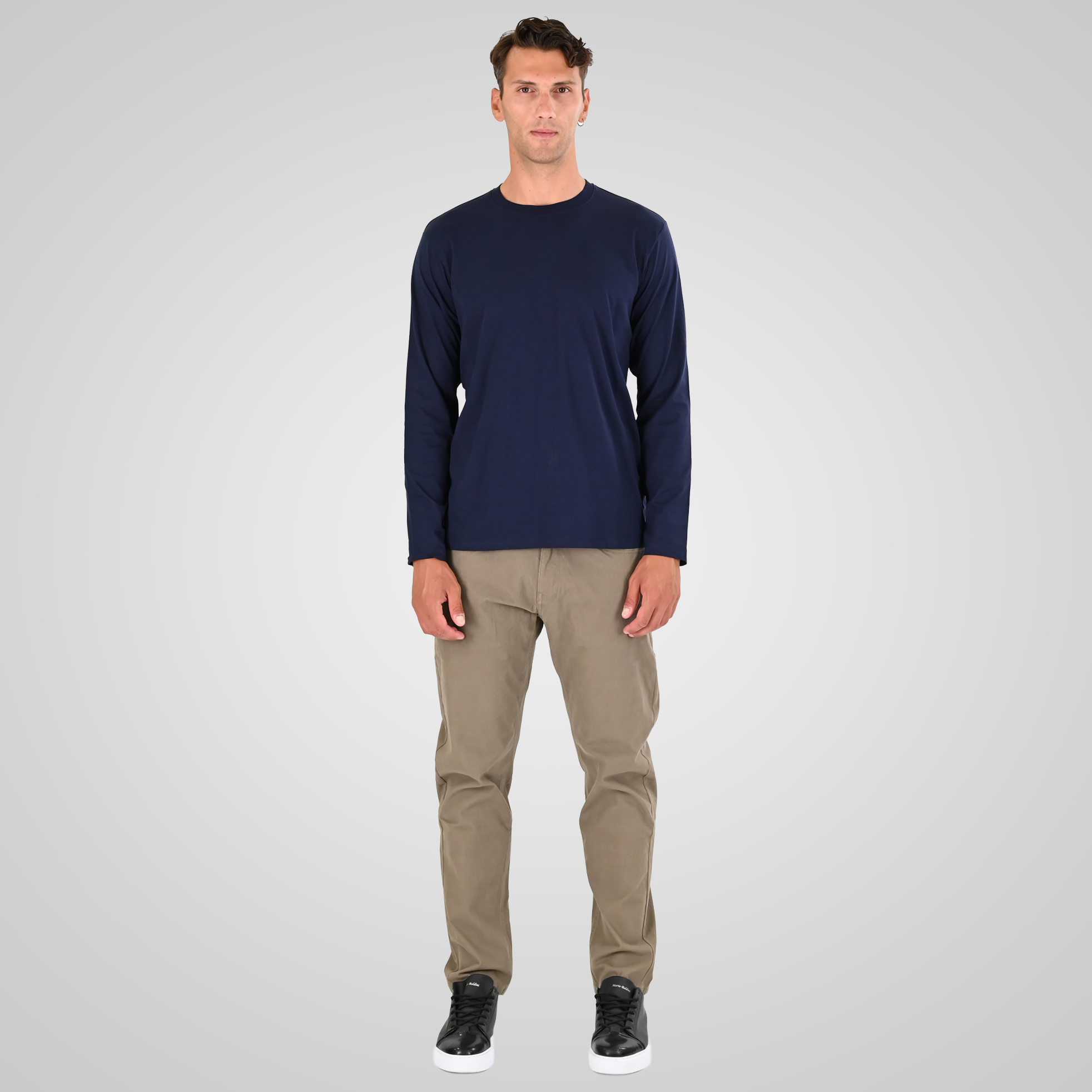 262TS-9170 T-SHIRTS LONGSLEEVE NAVY - Image 2