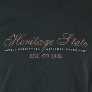 262TS-9171 T-SHIRTS LONGSLEEVE WITH DENSE EMBROIDERY AND THIN HIGH DENSITY PRINT (HEAVY JERSEY) ANTHRACITE - Image 5