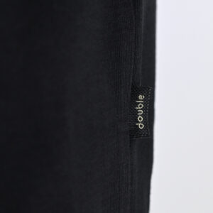 262TS-9171 T-SHIRTS LONGSLEEVE WITH DENSE EMBROIDERY AND THIN HIGH DENSITY PRINT (HEAVY JERSEY) BLACK - Image 6