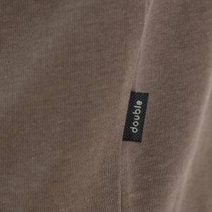 262TS-9171 T-SHIRTS LONGSLEEVE WITH DENSE EMBROIDERY AND THIN HIGH DENSITY PRINT (HEAVY JERSEY) TAUPE - Image 6