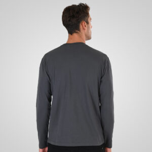 262TS-9172 T-SHIRTS LONGSLEEVE WITH HIGH DENSITY PRINT ANTHRACITE - Image 4
