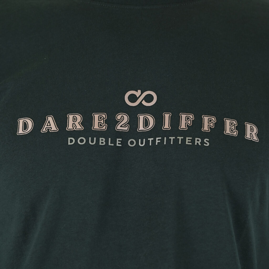 262TS-9172 T-SHIRTS LONGSLEEVE WITH HIGH DENSITY PRINT FOREST GREEN