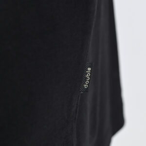 262TS-9173 T-SHIRTS LONGSLEEVE WITH EMBOSSED AND HIGH DENSITY PRINT BLACK - Image 7