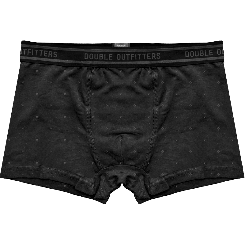 MB-6 NOS BOXER TRUNKS BLACK