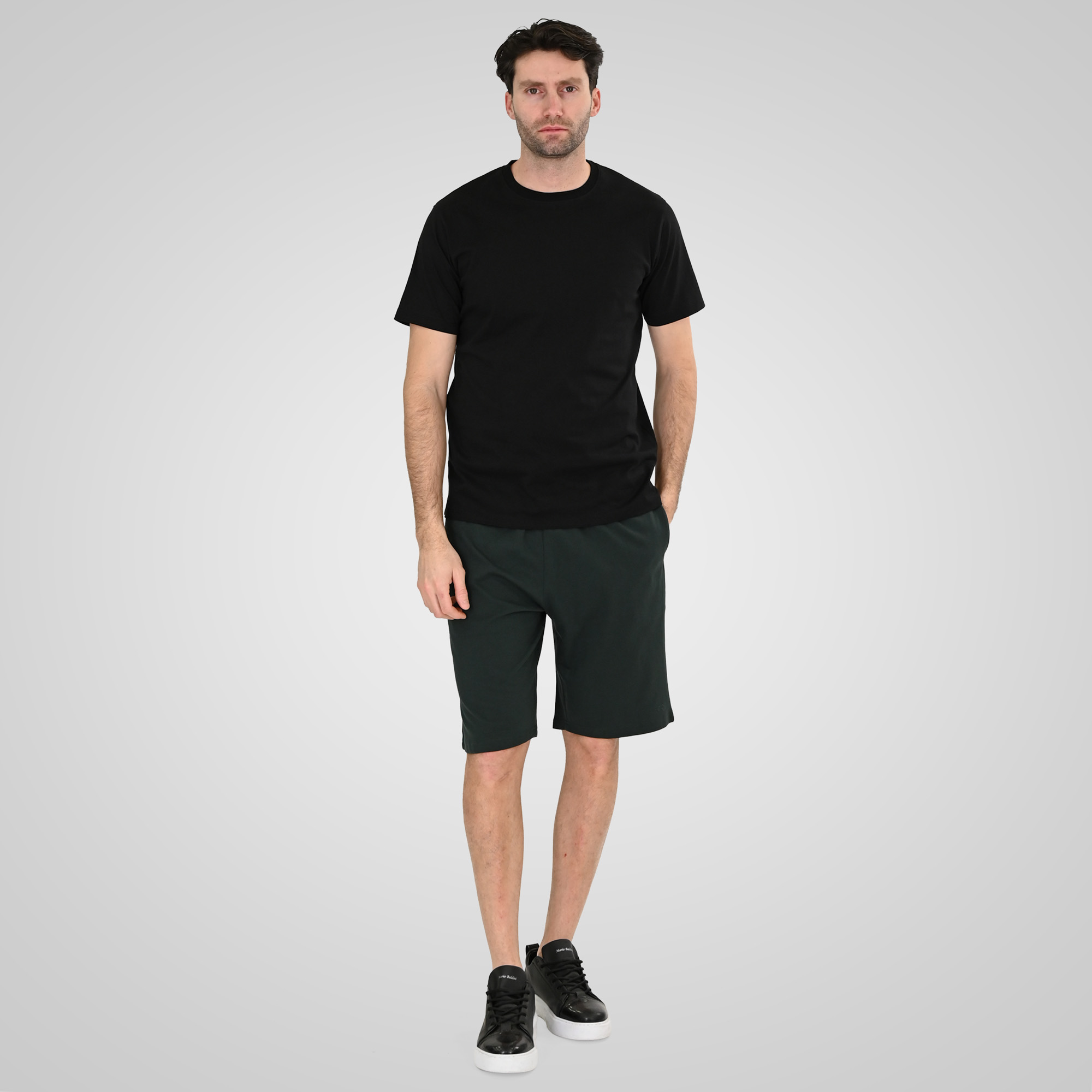 MS-05 NOS MS SHORTS (JERSEY) HUNTER GREEN - Image 2